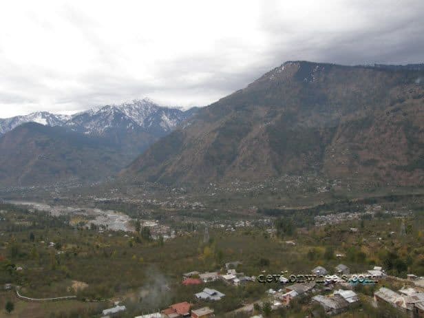 The valley view from Naggar Castle