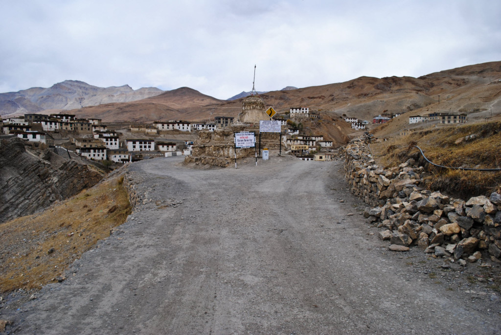 Kibber - the base of Kanamo trek and the High Altitude Village of Spiti Valley