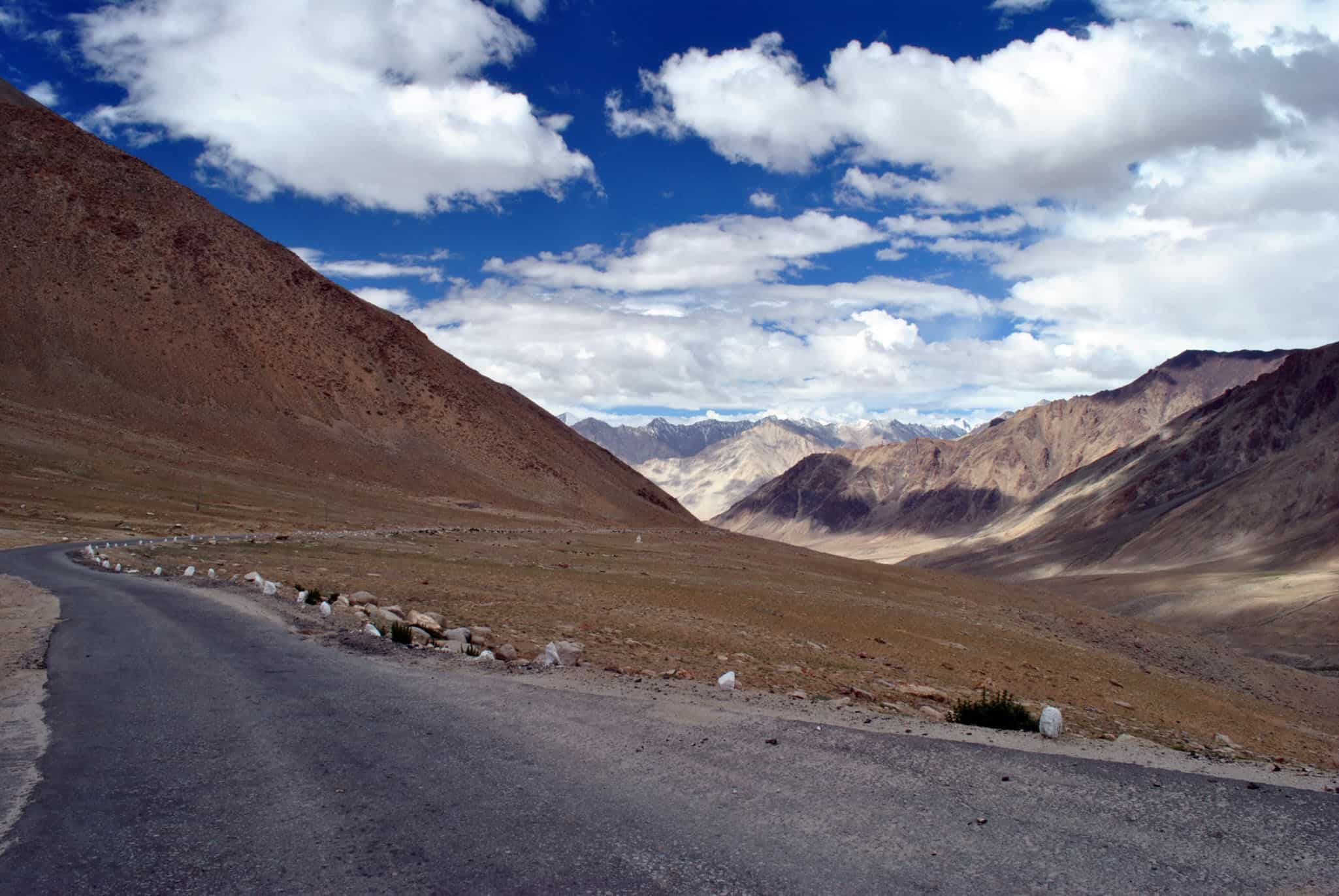As you descend into Nubra Valley from Leh