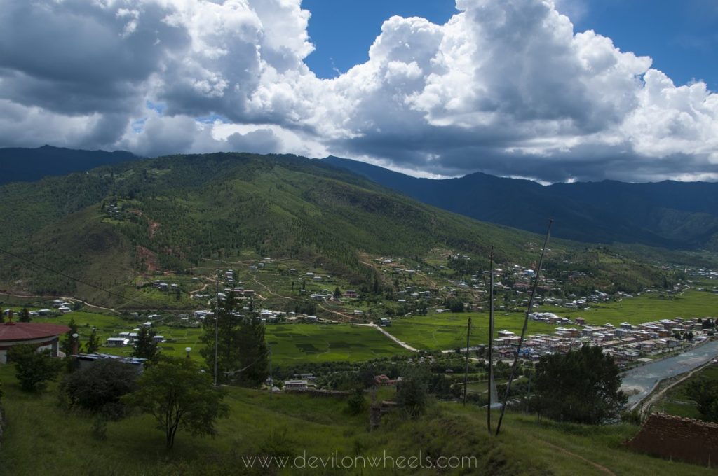 Tiny settlements in Eastern Bhutan