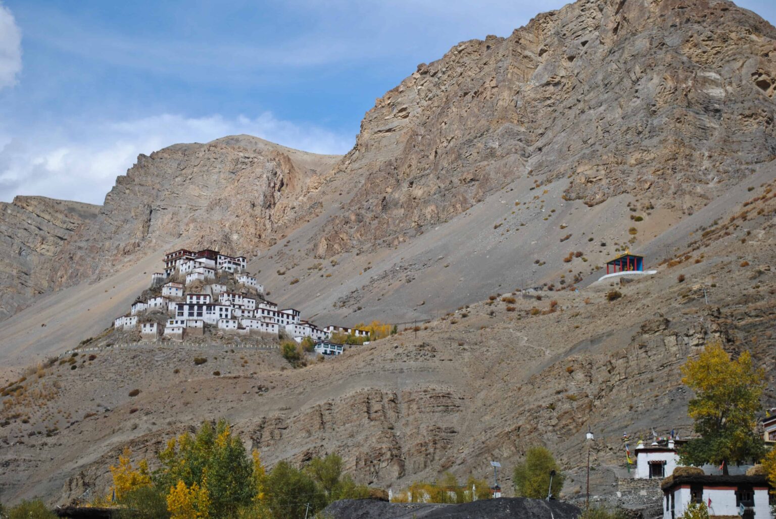 The picturesque Key Monastery