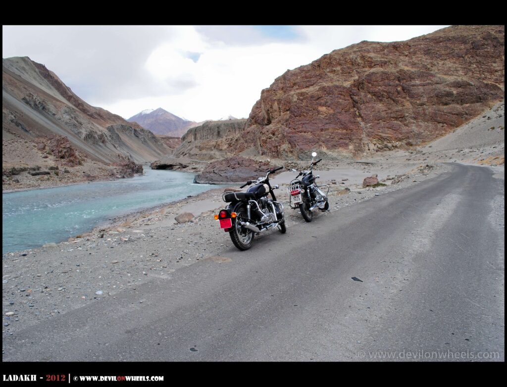 The bike rides in Leh - Ladakh