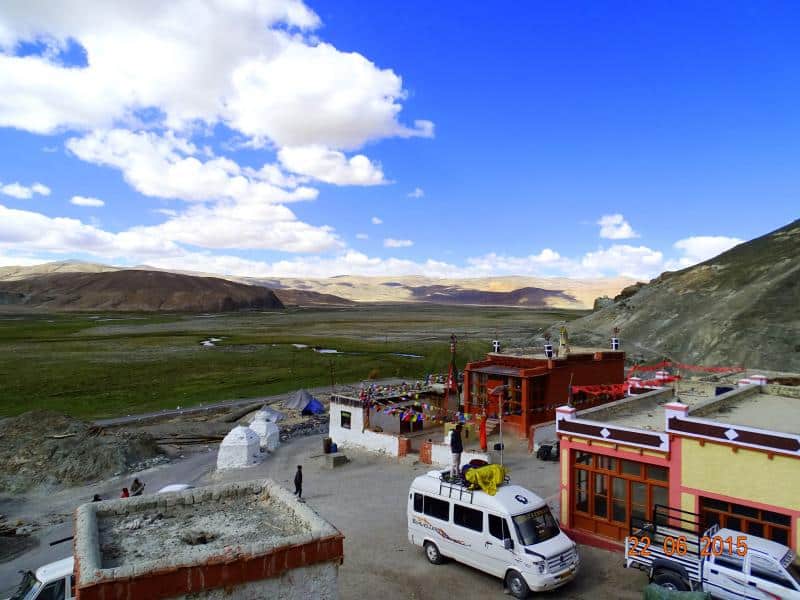 View from Sonam Guest House Hanle