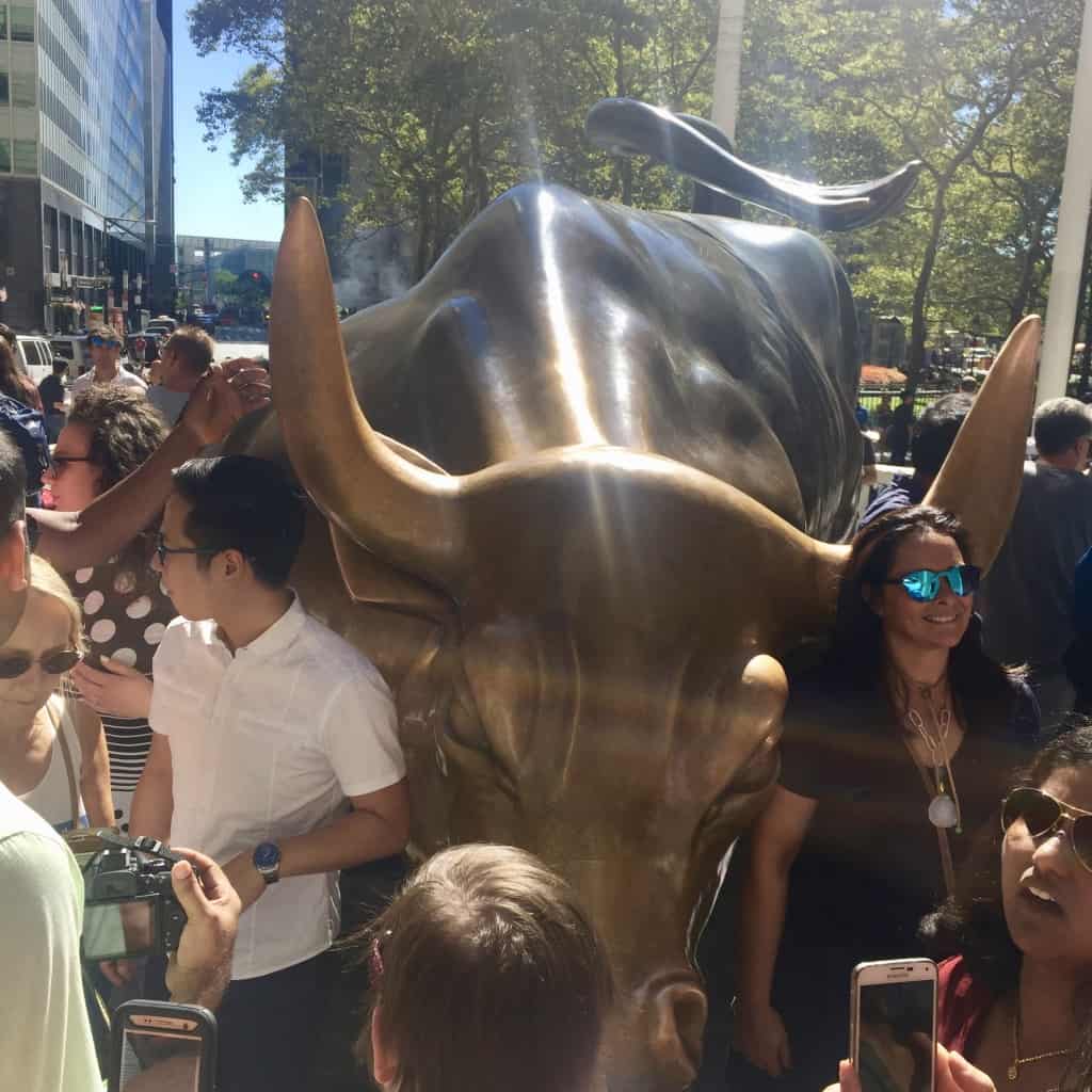 Under Pressure :P - Charging Bull of Wall Street