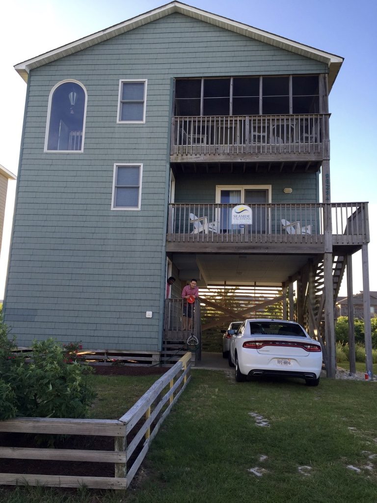 Our vacation rental house at Nags Head, Outer Banks