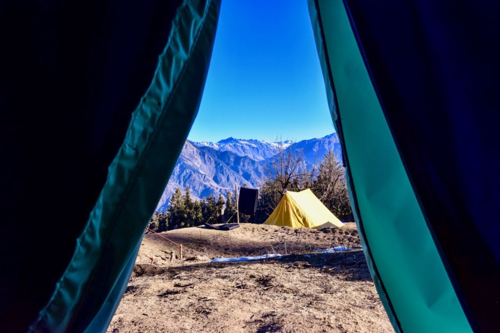 Camping at Kedarkantha Trek