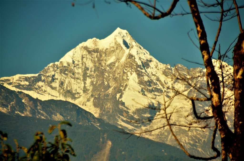 Mt Pandim from Tingvong