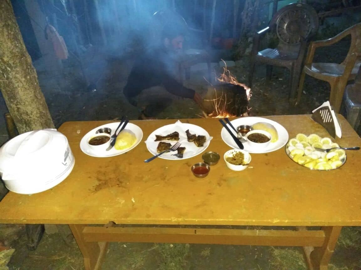 Himachali food, Siddu, Trout and Jungli Chicken