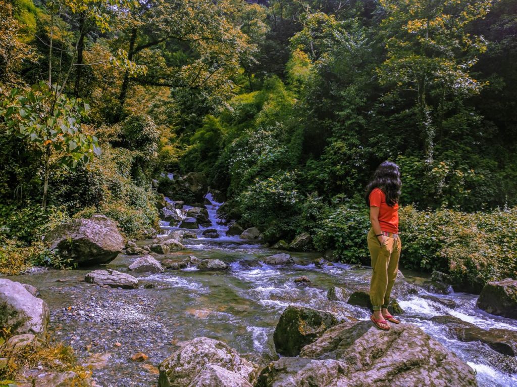 A Hidden Waterfall towards Gangtok