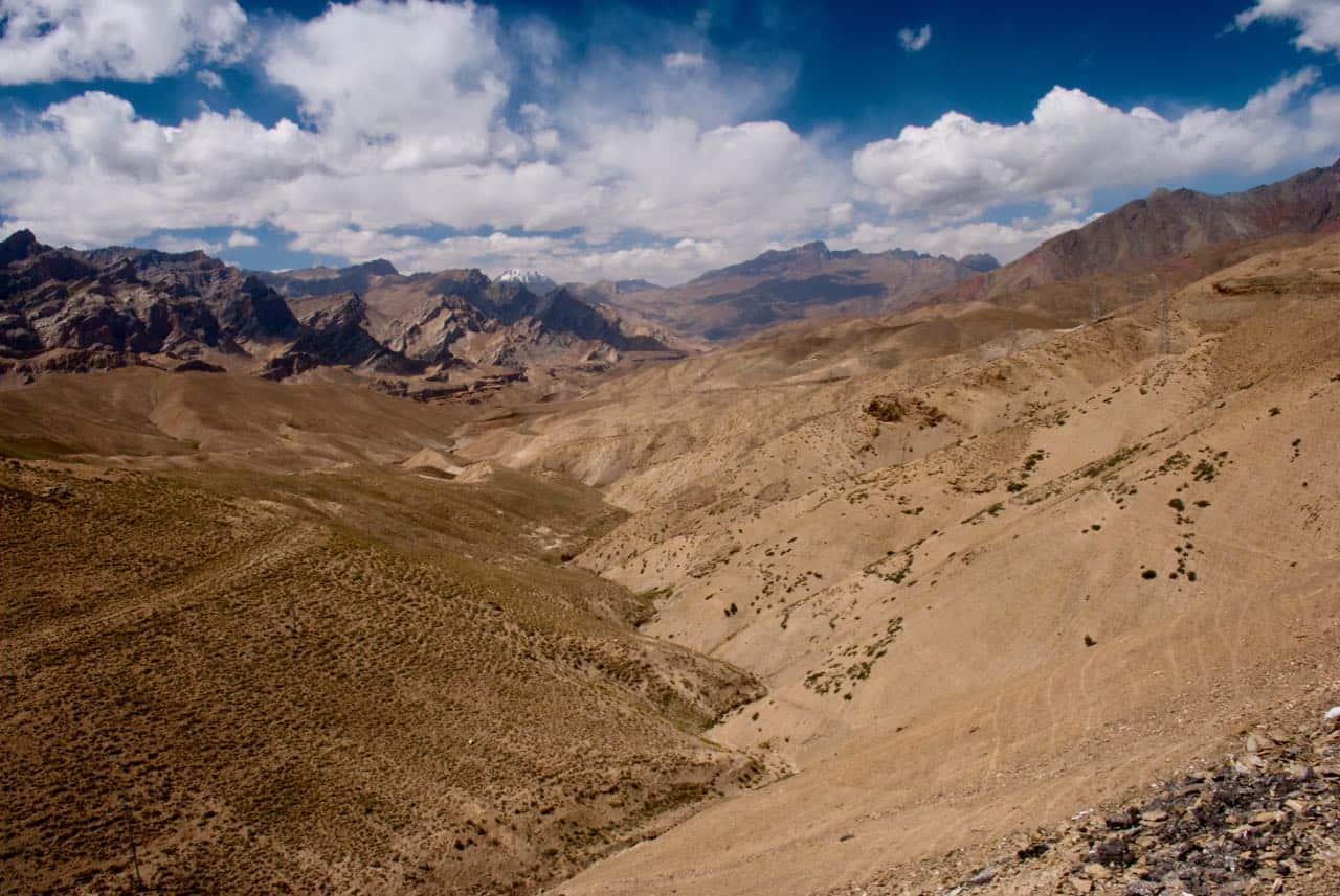 The boundless views on Kargil to Leh