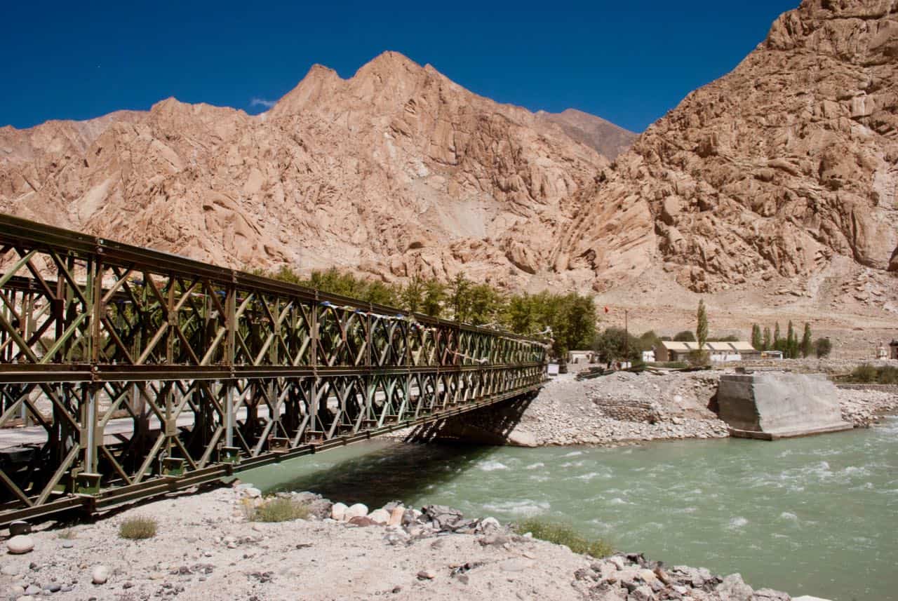 One of the many beautiful bridges in Ladakh