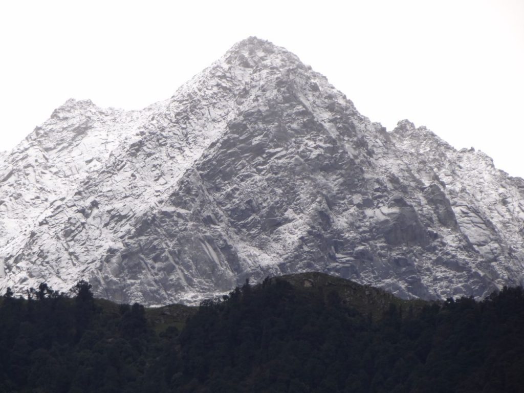 Mcleodganj mountain range of Dhauladhars