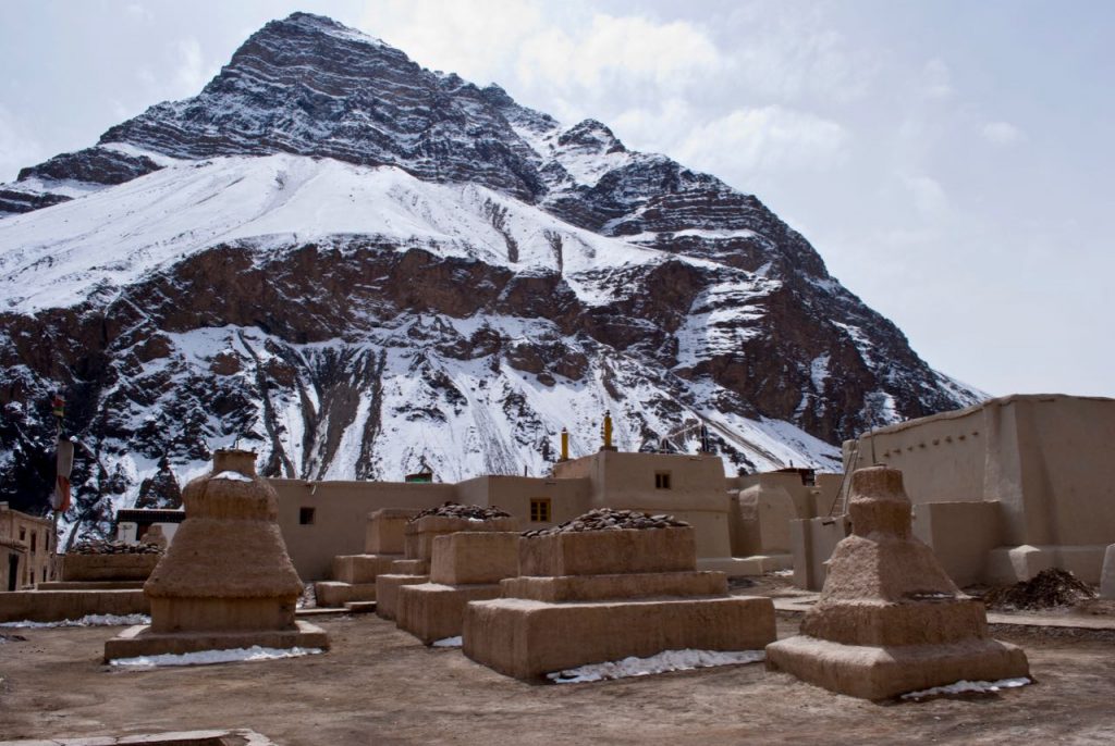 Tabo Monastery in Winters