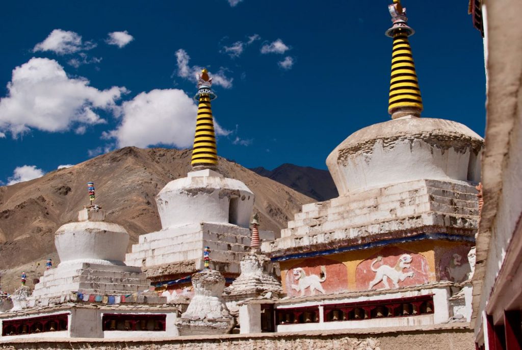 Chortens - Stupas at Lamayuru
