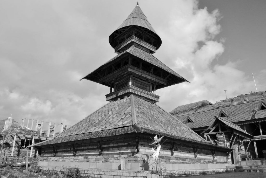 Pagoda Style Prashar Rishi Temple