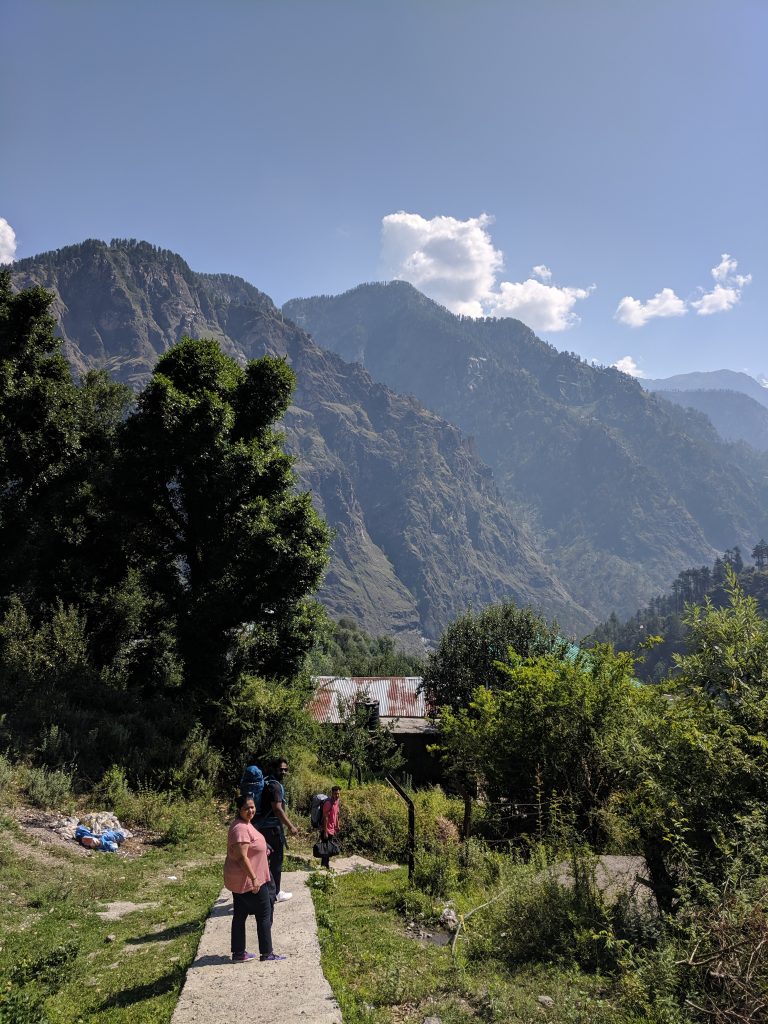 Little hamlets require you to climb up mountains - happiness in Parvati Valley
