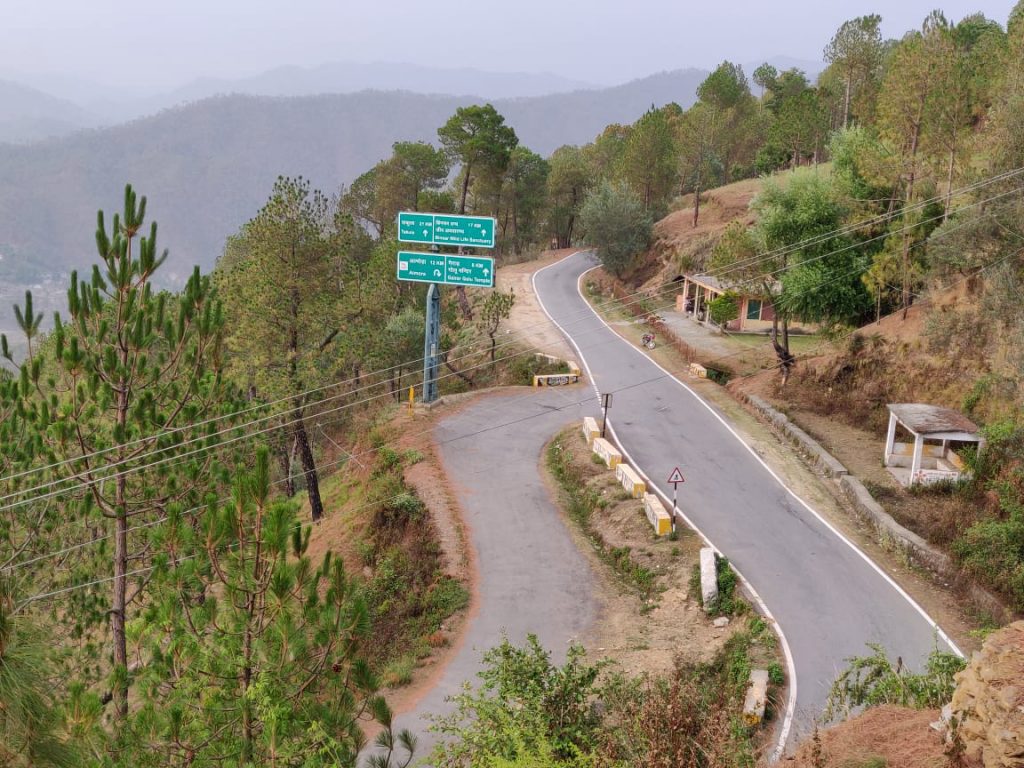 Road conditions in Kumaon