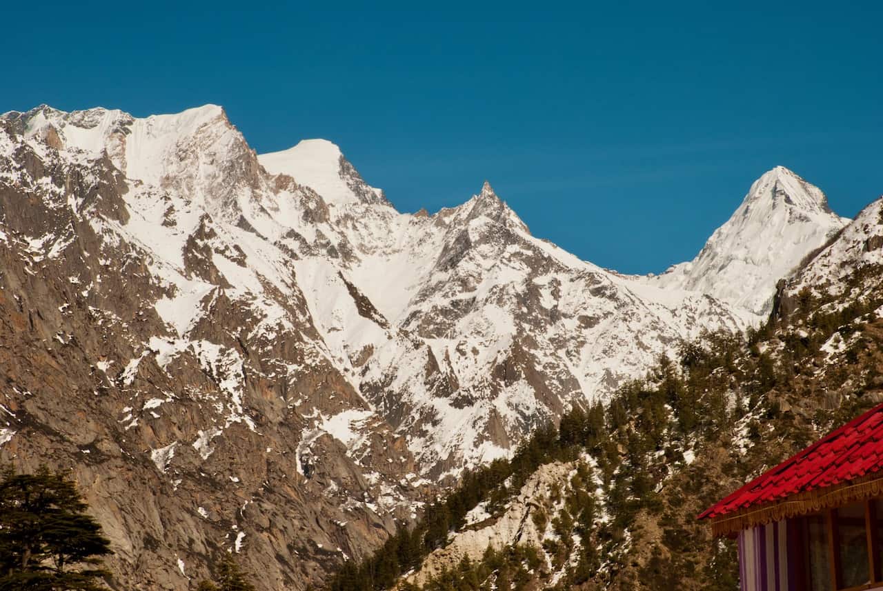 Views on the way to Gangotri from Harsil in Uttarakhand