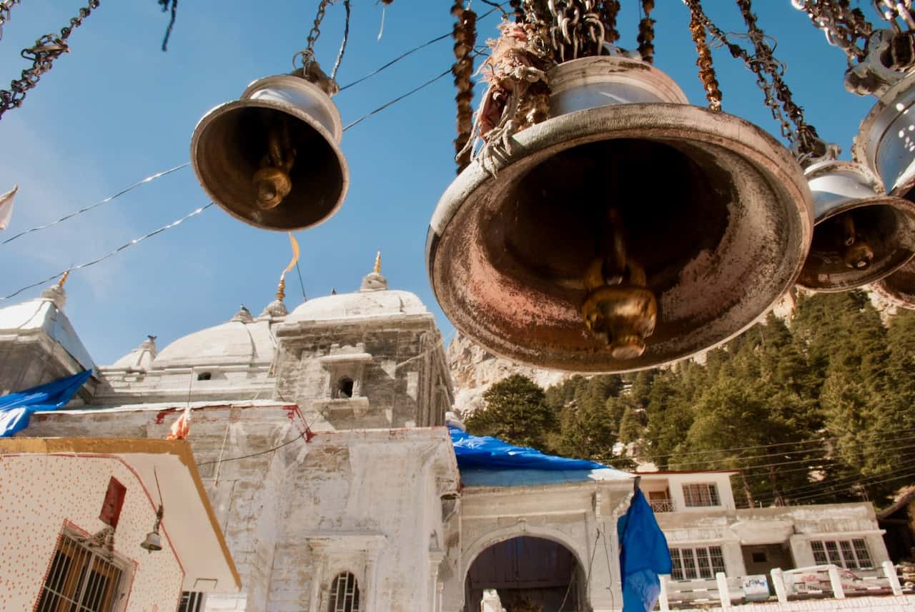 Inside the Gangotri Temple complex in Uttarakhand