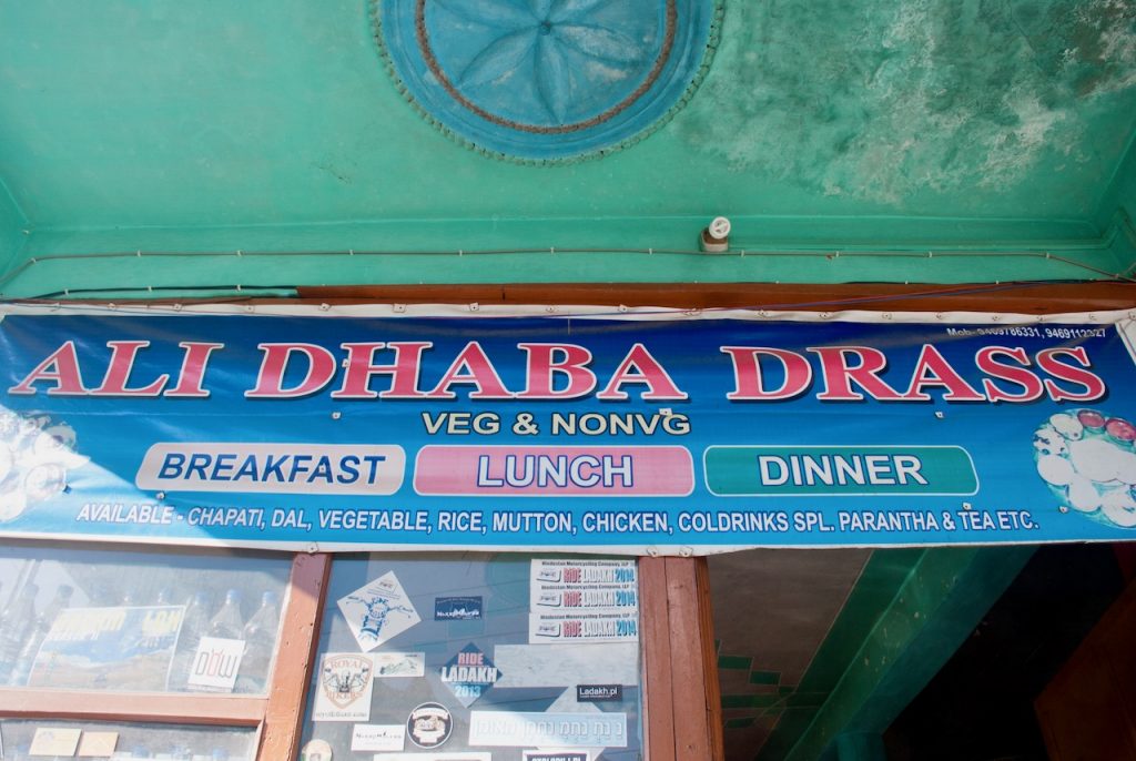 Ali Dhabha - Drass at Srinagar Leh Road (Can you spot Discover with Dheeraj?)