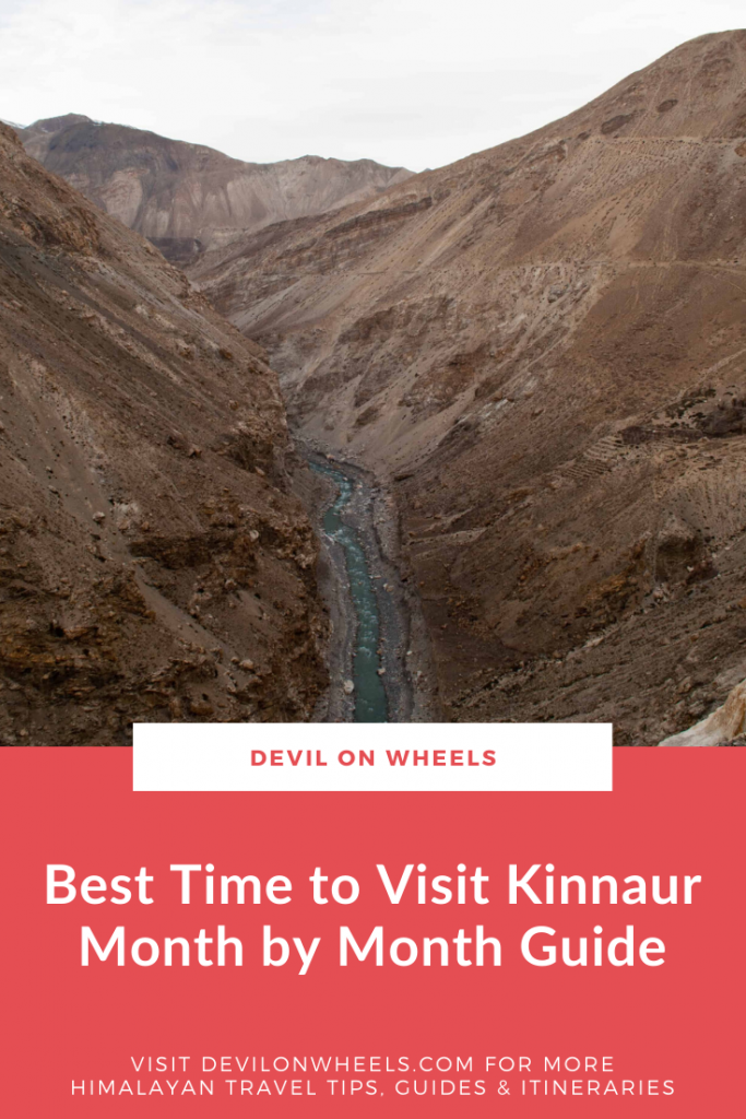Best time to visit Kinnaur Valley