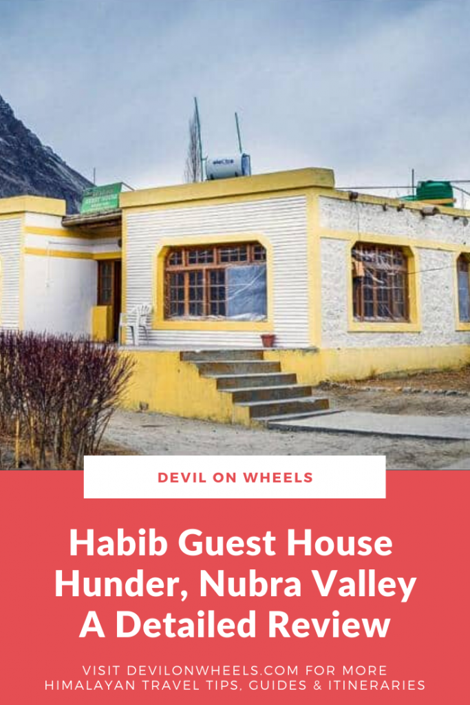 Habib Guest House in Nubra Valley - Detailed Review