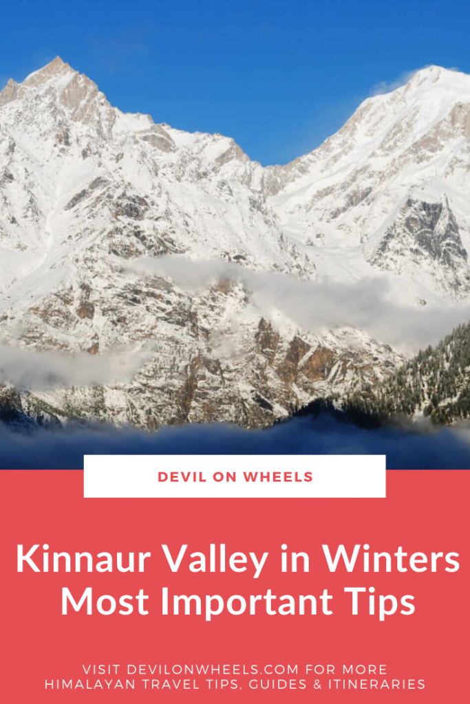 Are you traveling to Kinnaur in Winter?