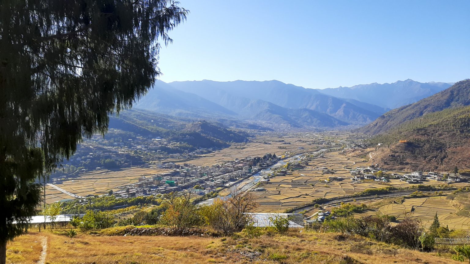 Paro in Bhutan