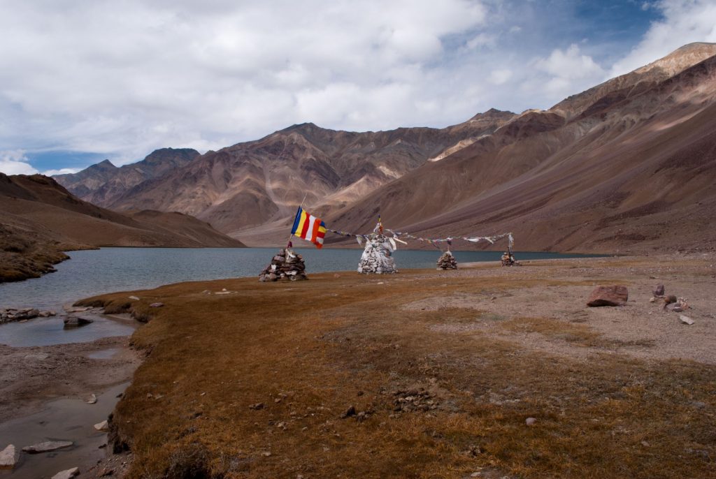 Chandratal Lake in Spiti Valley