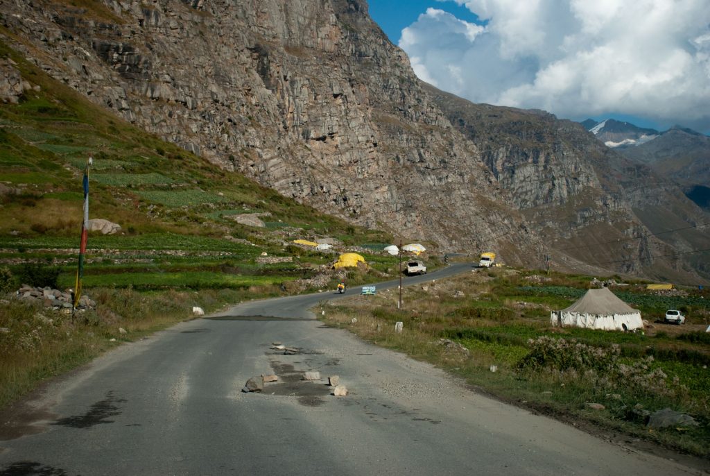 Roads of Lahaul Valley