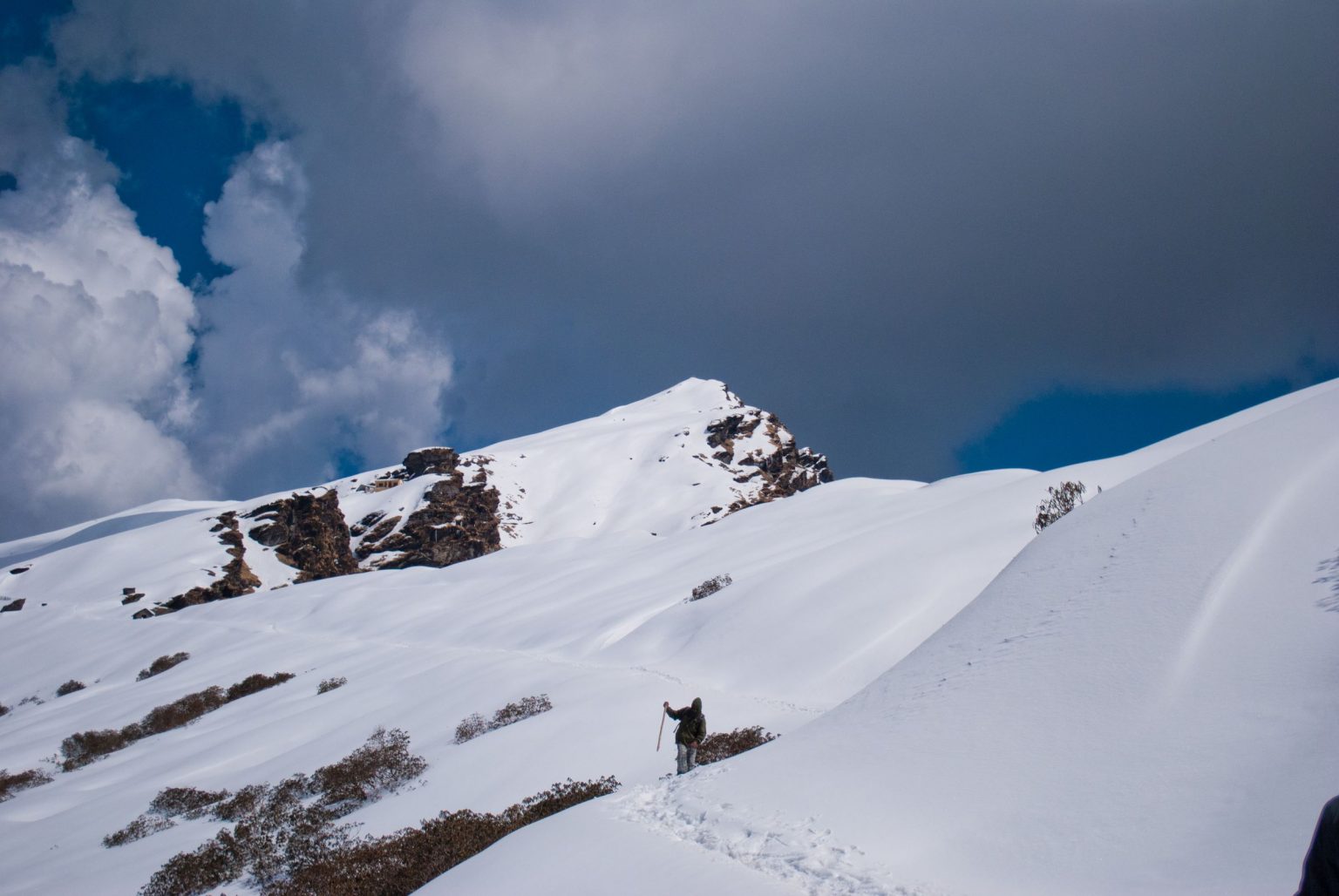 Amazing view of Chandrashilla Peak in Garhwal