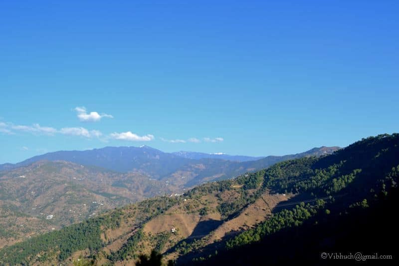 Stunning Hills and Beautiful Greens (Picture Credits - Vibhu)