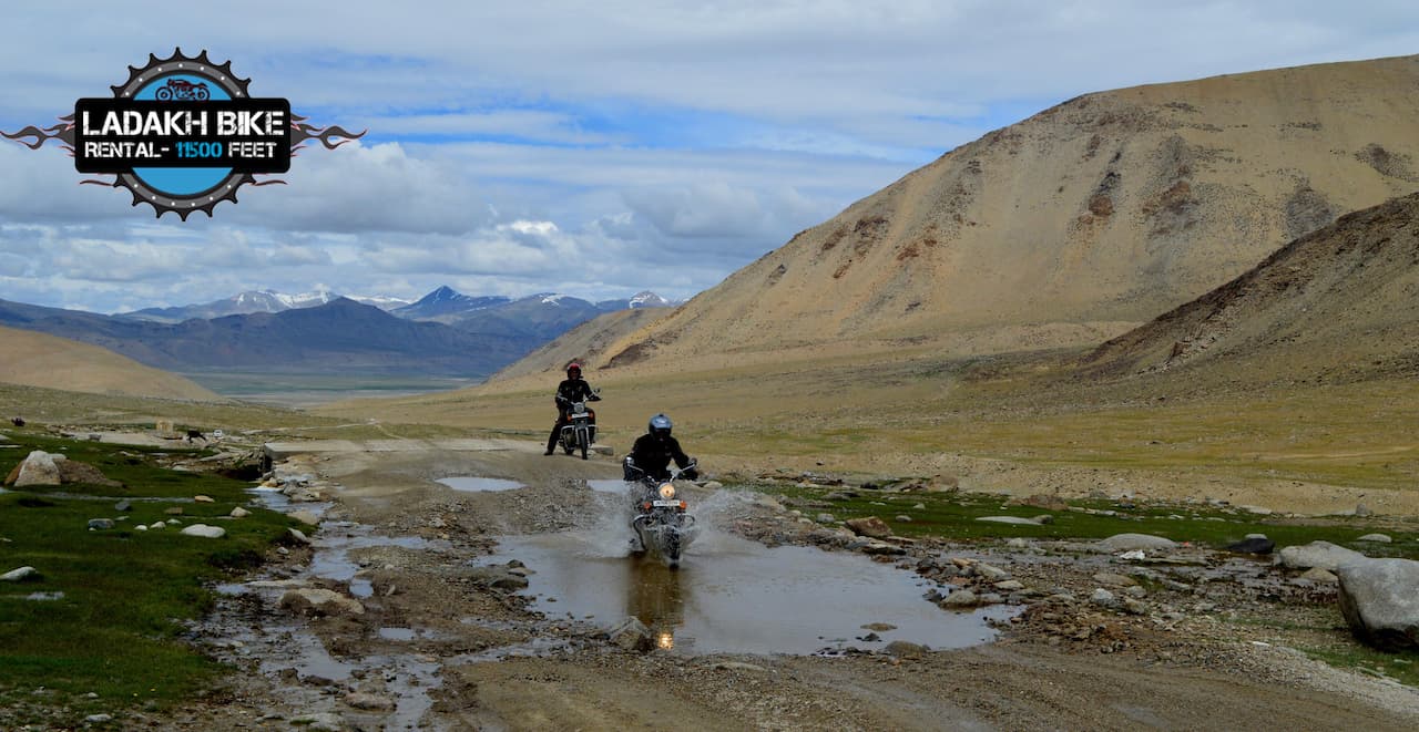 Motorcycle on Leh Ladakh Manali highway bike trip 2026 tips
