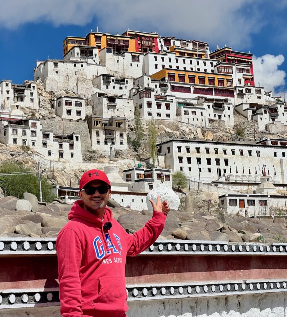 Thiksey Monastery close-up, the closest monastery to Shey