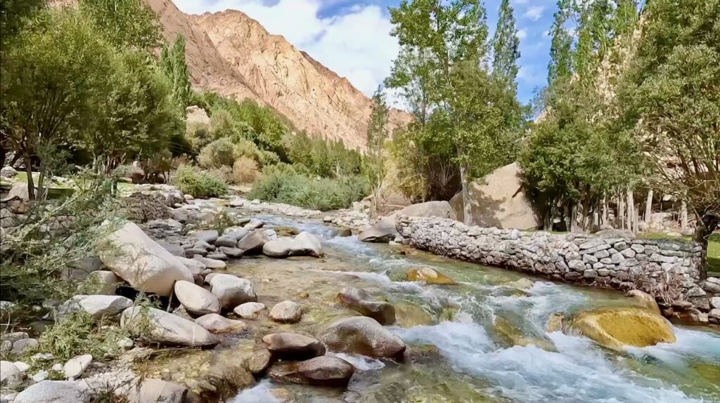 Beautiful Likche Village on the way from Leh to Teri Village