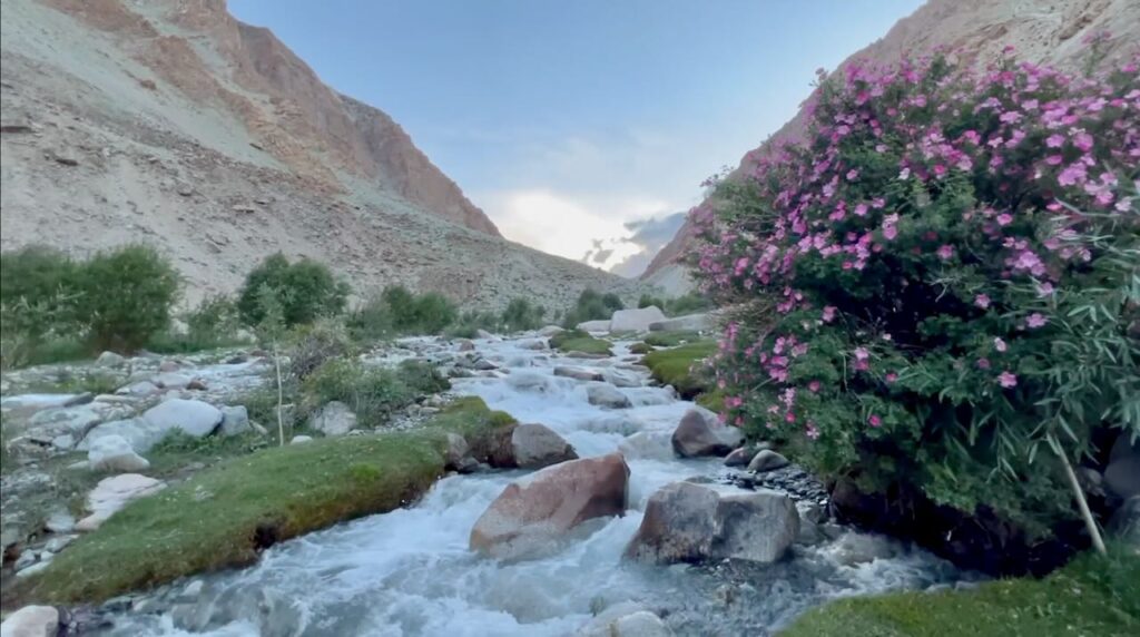 Spring Water Streams in Teri Village