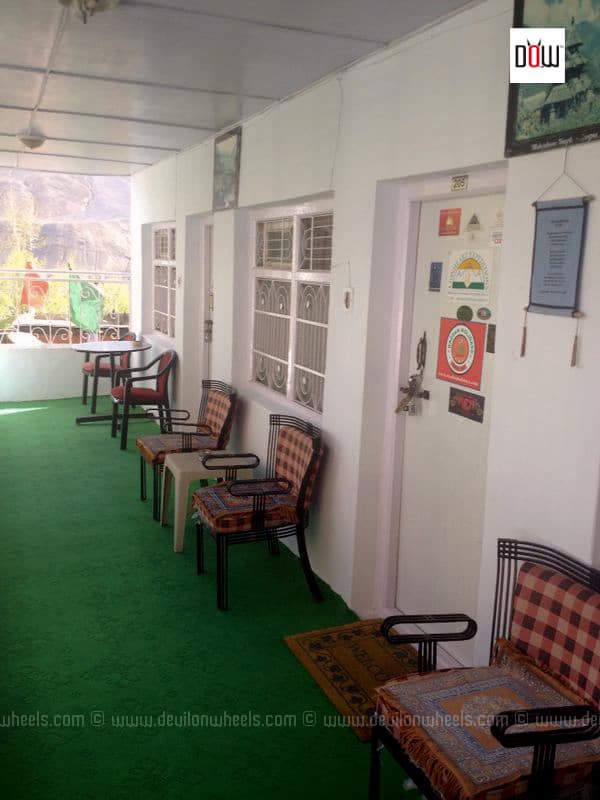 Corridor at Sakya Abode Kaza