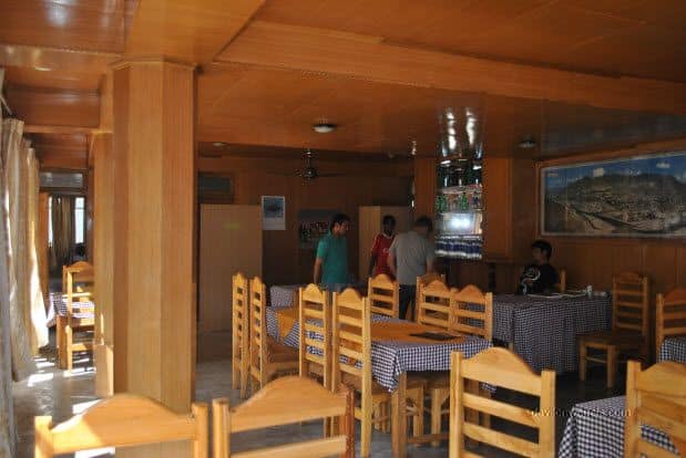 Restaurant Sangam Bar and Restaurant at Diskit town, Nubra Valley, Ladakh