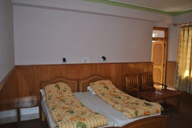 Rooms at Hotel StenDel, Sangam Bar and Restaurant at Diskit town, Nubra Valley, Ladakh