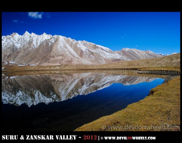 Magical Reflections of Statso Lake, Zanskar Valley