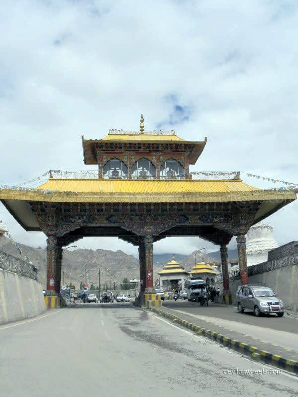 Entrance gate in Leh - Ladakh