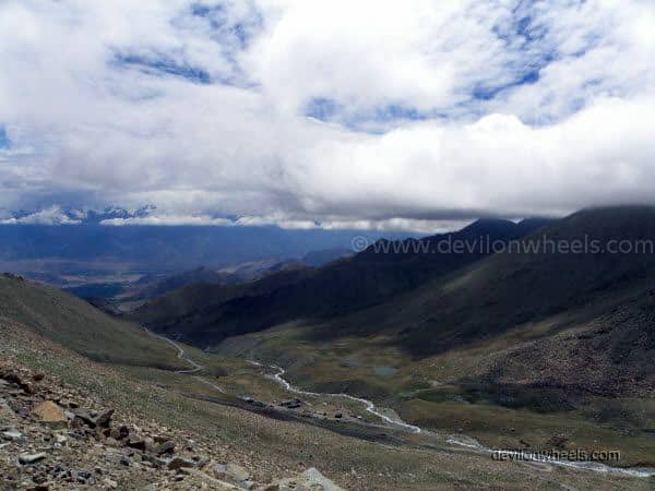 View of Stok Kangri range in Leh - Ladakh