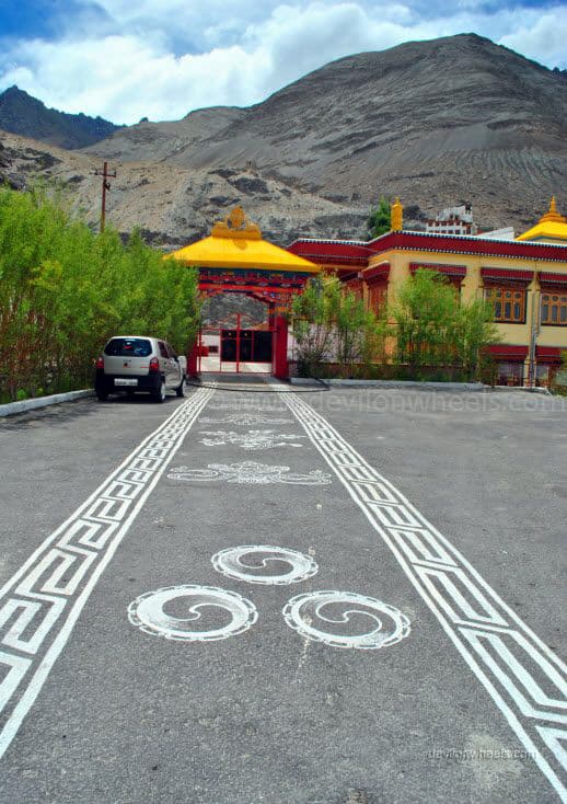 Diskit monastery, Nubra Valley of Leh - Ladakh