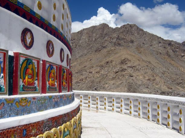 Shanti Stupa in Leh - Ladakh