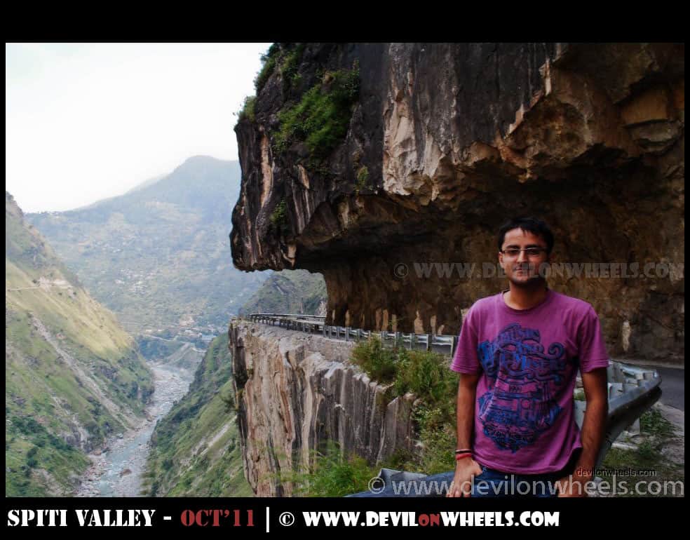 Dhruv at Hindustan Tibet Highway in Kinnaur Valley