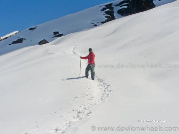 Dheeraj Sharma on Chopta - Tungnath Snow Trek