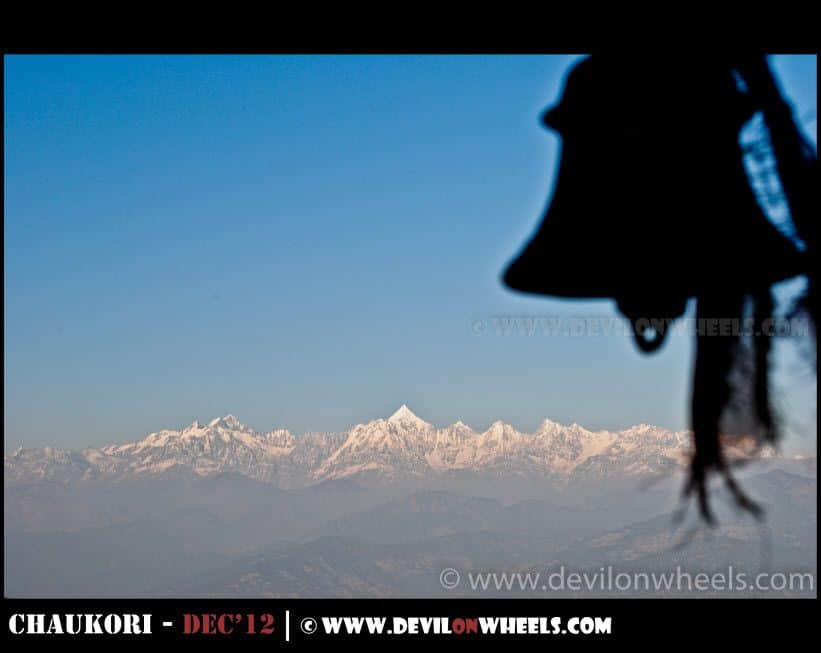 Panchulli Peaks as seen from Patal Bhuwaneshwar