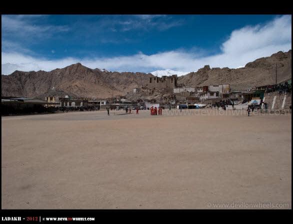 Playing Cricket at Highest Playground of the World...