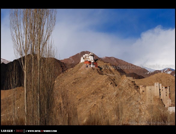Leh Palace and Tsemo... A Distant View...