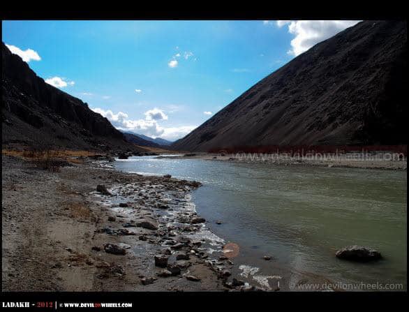 Indus River at Mahe
